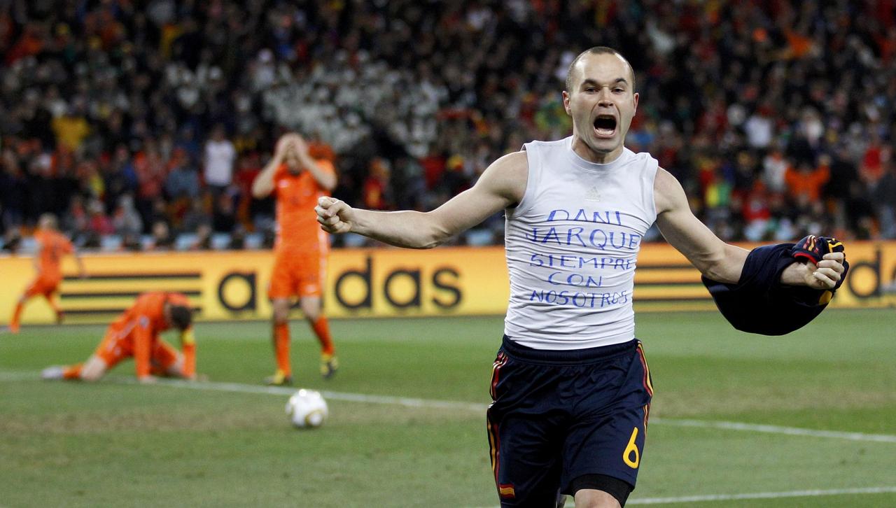 Iniesta a délivré l'Espagne. Les Pays-Bas au tapis.