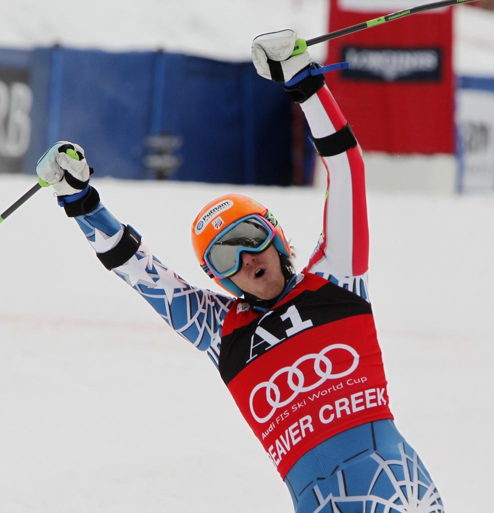 Ted Ligety n'a pas eu d'adversaire à sa mesure sur la piste de Beaver Creek. [KEYSTONE - Ed Andrieski]