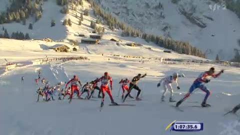 Ski de fond / La Clusaz: Dario Cologna échoue au pied du podium sur 30 km