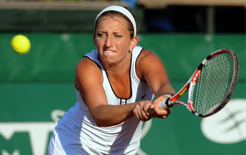 Bacsinszky n'a jamais tremblé face à son "homonyme".