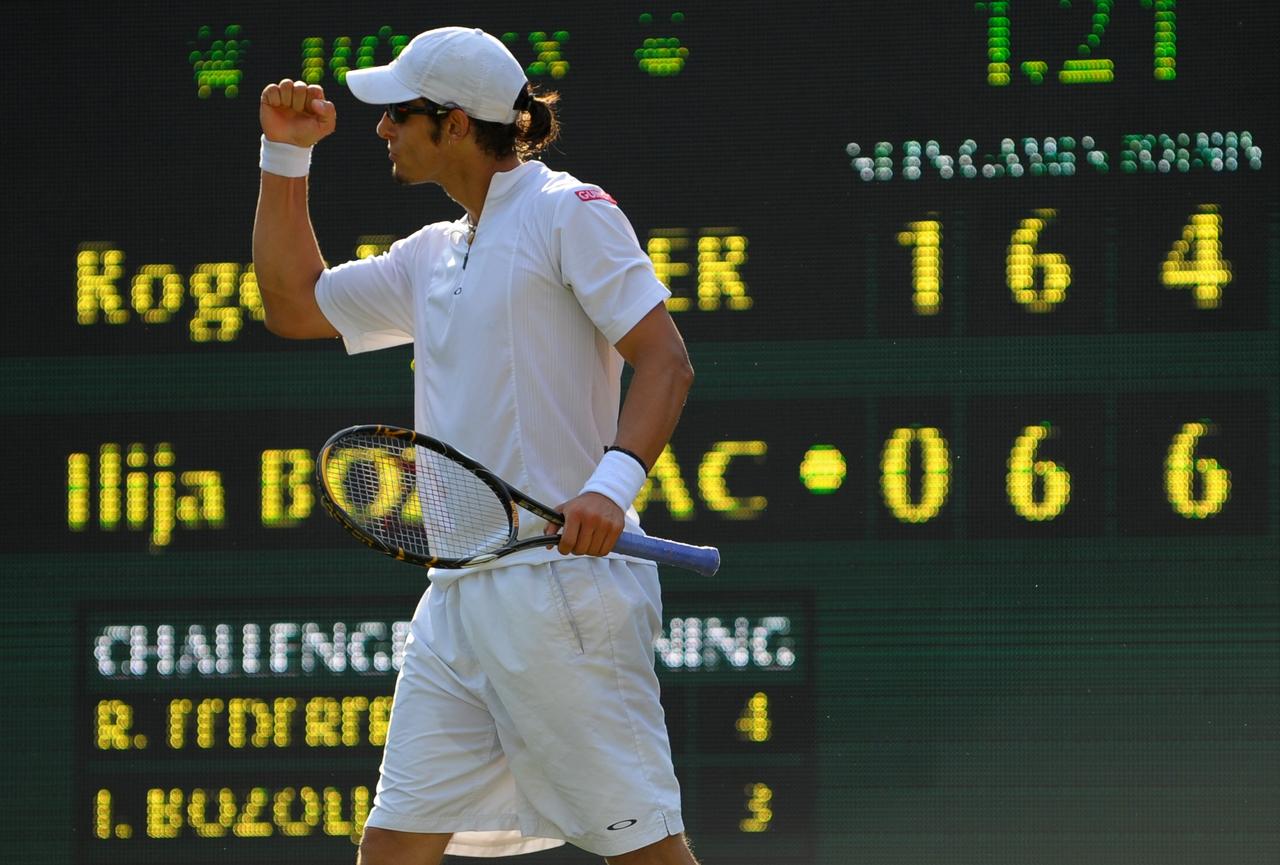 Ilija Bozoljac a raté le coche lors du tie-break final.