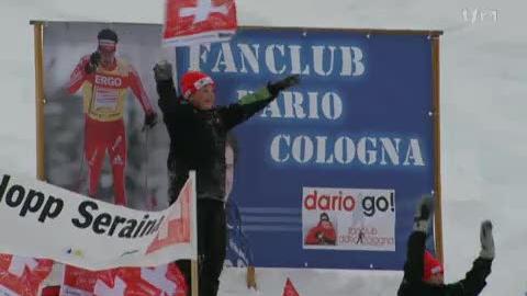 Ski de fond/ finale Coupe du Monde Davos: Dario Cologna finit 3e