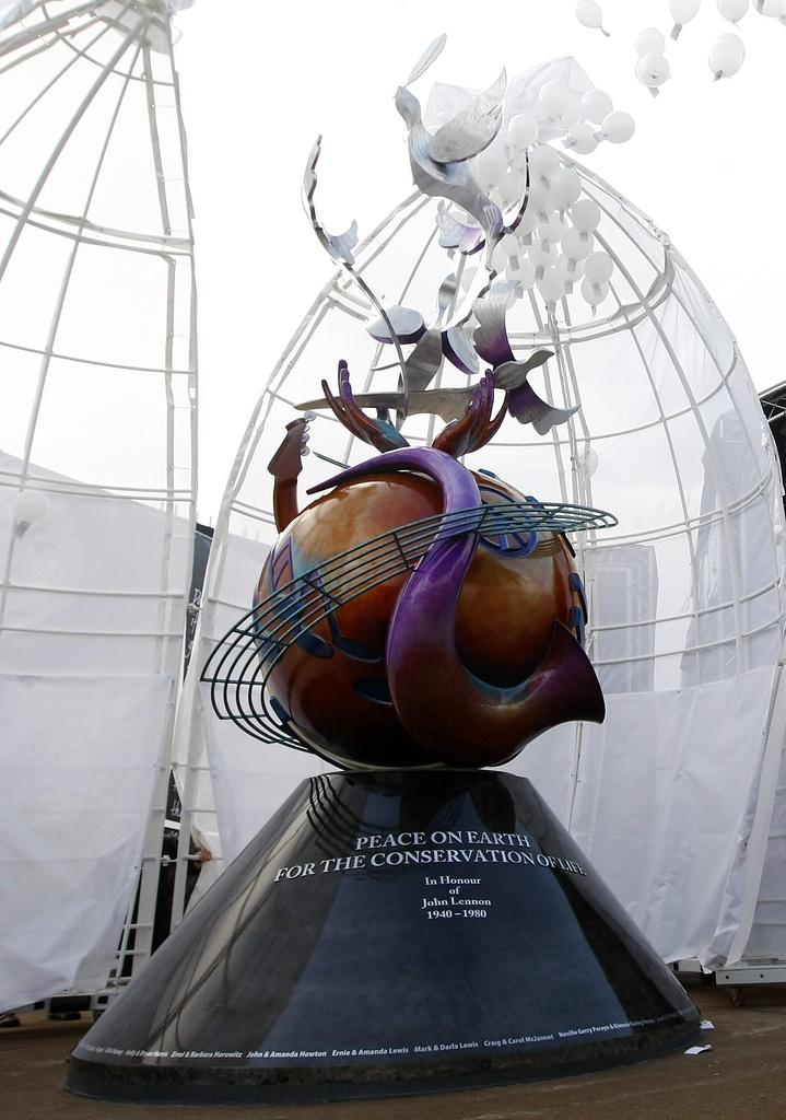 John Lennon sculpture Liverpool [KEYSTONE - Tim Hales]