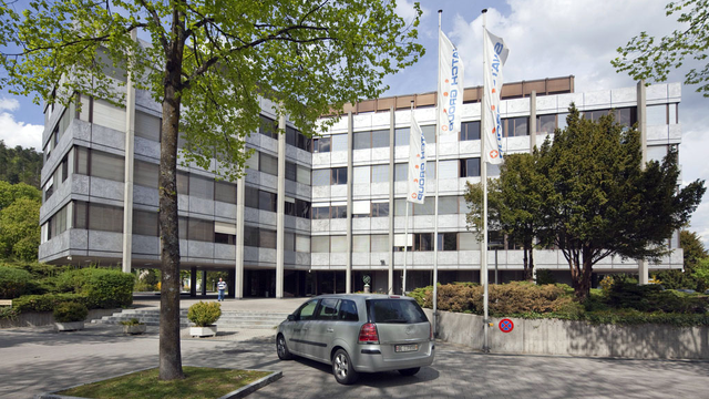 Le siège de Swatch Group à Bienne. [Martin Ruetschi]