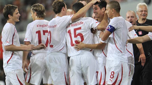 L'équipe de Suisse lance idéalement sa prochaine campagne Euro 2012.