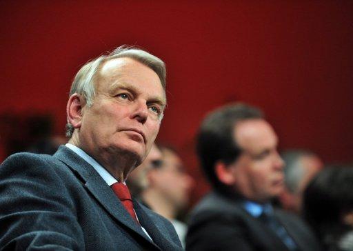 Le président du groupe socialiste à l'Assemblée nationale, Jean-Marc Ayrault, le 17 mars 2010 à Nantes