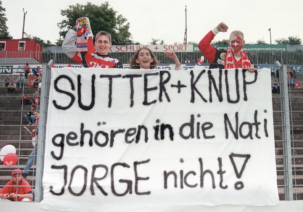 Alain Sutter était vraiment apprécié par les supporters.