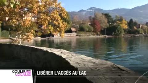 Tour-de-Peilz (VD): une initiative populaire est lancée pour améliorer l'accès public aux rives du lac