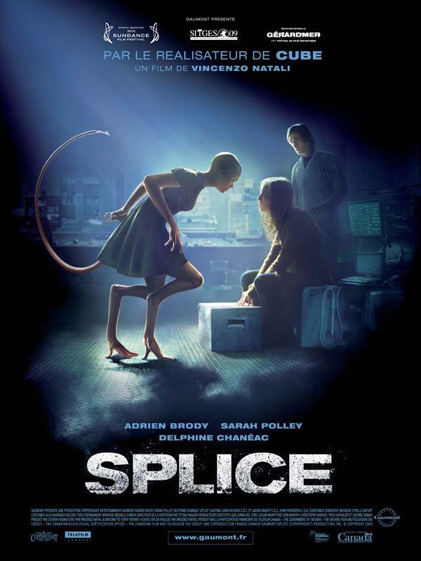 L'affiche du film "Splice" de Vincenzo Natali