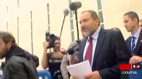 Proche-Orient: Avigdor Lieberman, ministre israélien des Affaires étrangères, passe pour un dangereux extrémiste aux yeux de certains