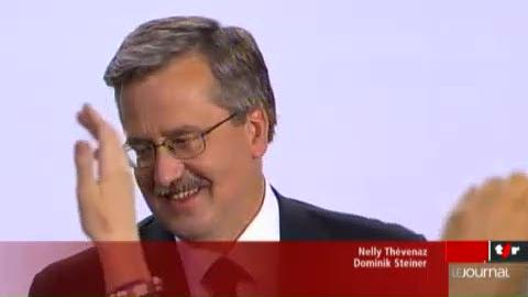 Pologne: le libéral Bronislaw Komorowski emporte la présidence de la République à l'issue d'un scrutin serré