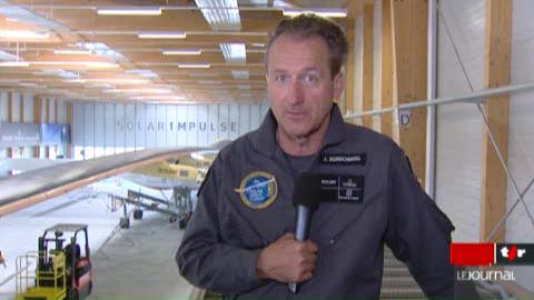 Solar Impulse: le pilote André Borschberg commente ce premier vol