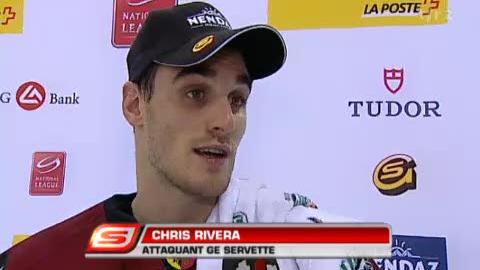 Hockey / LNA (15e j): itw Chris Rivera (Genève-Servette)