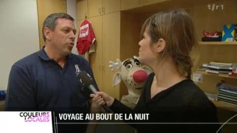 FR: immersion dans le travail de nuit des bénévoles de Nez rouge, chargés de ramener à bon port les fêtards qui ont bu un verre de trop