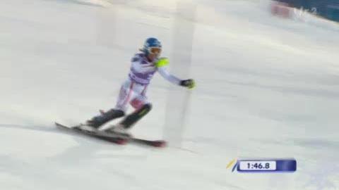 Ski alpin / Slalom dames, 2e manche à Levi: Marlies Schild s'impose en Finlande avec 3 centièmes d'avance sur Maria Riesch!