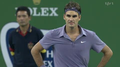 Tennis / ATP Shanghaï: Roger Federer s'est incliné en finale face à Andy Murray