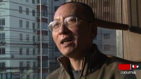 Portrait du nouveau Prix Nobel de la Paix, Liu Xiaobo