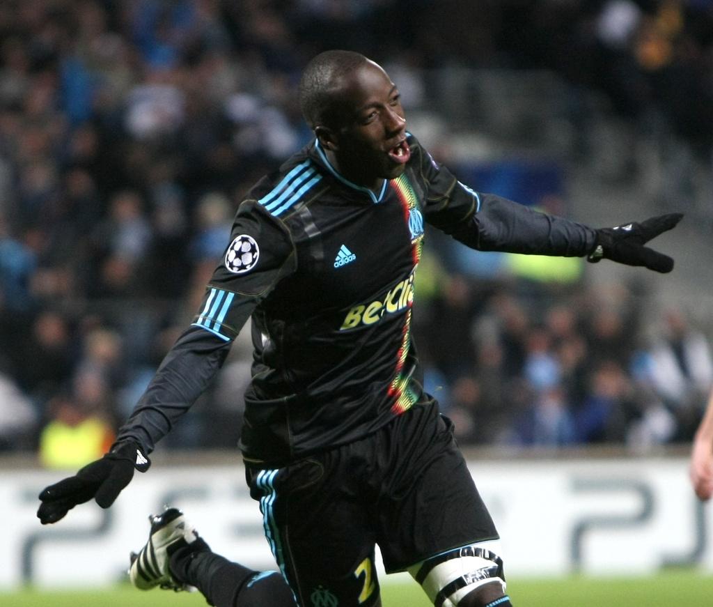 Pour Marseille et son défenseur Souleymane Diawara, le faux pas est interdit en Slovaquie. [Keystone - Claude Paris]