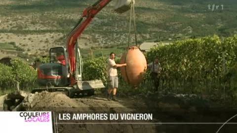 Reportage sur une méthode de vinification vieille de 7'000 ans: la vinification dans les amphores