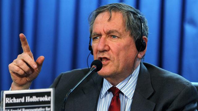 Richard Holbrooke est connue comme le diplomate qui est parvenu aux accords de paix en Bosnie. [Omar Sobhani]