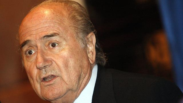 La FIFA et Sepp Blatter ont présenté un blâme à leur deux membres. [KEYSTONE - Wong Maye-E]