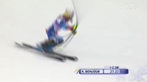 Ski alpin / Slalom dames, 1re manche à Levi: Première manche décevante d'Aline Bonjour qui échoue à 5 secondes.