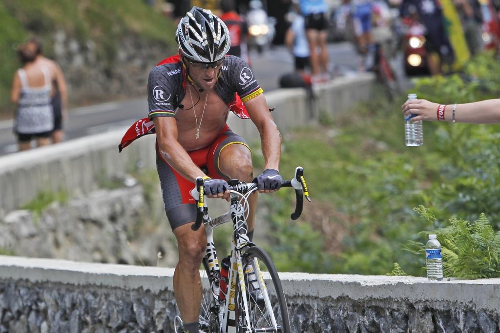 Lance Armstrong a tenté d'animer la journée. Un peu en vain...