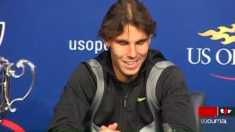 Tennis: portrait de Rafael Nadal, qui a remporté son 1er US Open en quatre manches face au Serbe Novak Djokovic