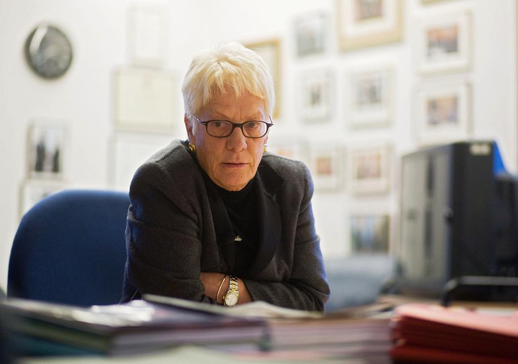 Carla Del Ponte était procureure générale du TPI de 1999 à 2007.