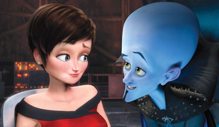 Megamind, le superhéros méchant, s'attendrit néanmoins devant la gent féminine. [© Paramount Pictures France]