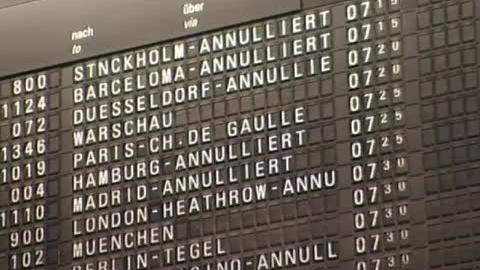 Aéroport: Francfort reste bloqué