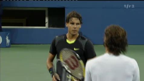 Tennis / US Open (1/8e de finale) : l’Espagnol Rafael Nadal s’impose facilement contre son compatriote Feliciano Lopez 6-3, 6-4, 6-4 en 2h08.