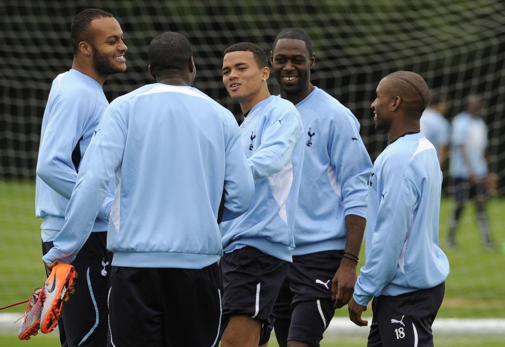 Vainqueurs de leur 1er match de championnat, les joueurs de Tottenham sont en pleine confiance. [KEYSTONE - Tom Hevezi]