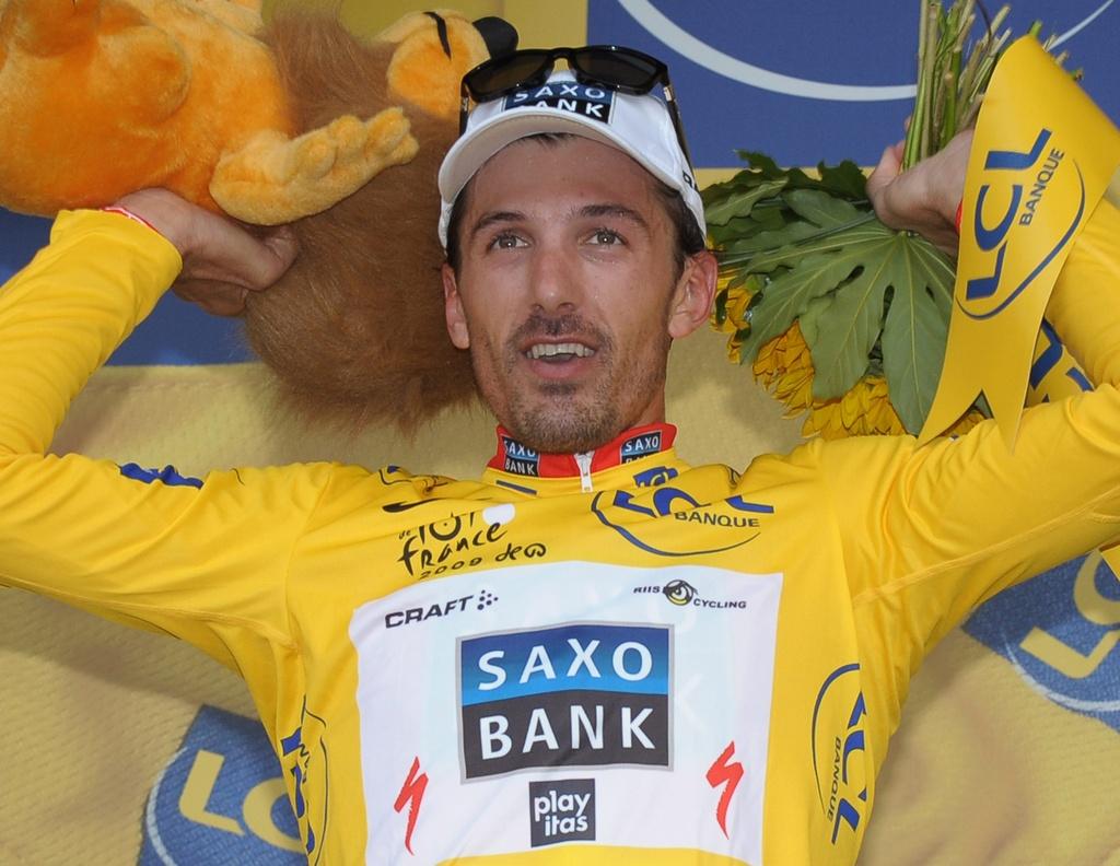 Cancellara a de grandes chances d'endosser le premier maillot jaune, comme en 2009. [KEYSTONE - CHRISTOPHE KARABA]