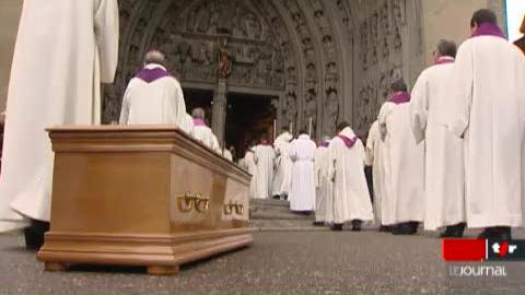 Obsèques de Monseigneur Genoud: le diocèse de Lausanne, Genève et Fribourg rend un dernier hommage à son évêque