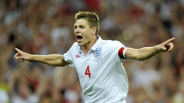 Steven Gerrard a permis aux Anglais de battre la Hongrie.