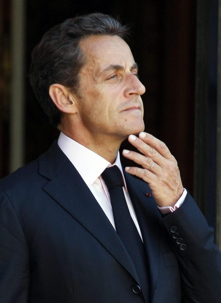 Le président français Nicolas Sarkozy. [KEYSTONE - Michel Spingler]