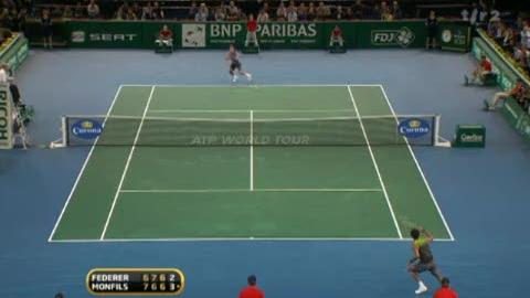 Tennis/ ATP Paris-Bercy : Roger Federer s'est incliné en 3 manches face à Gaël Monfils
