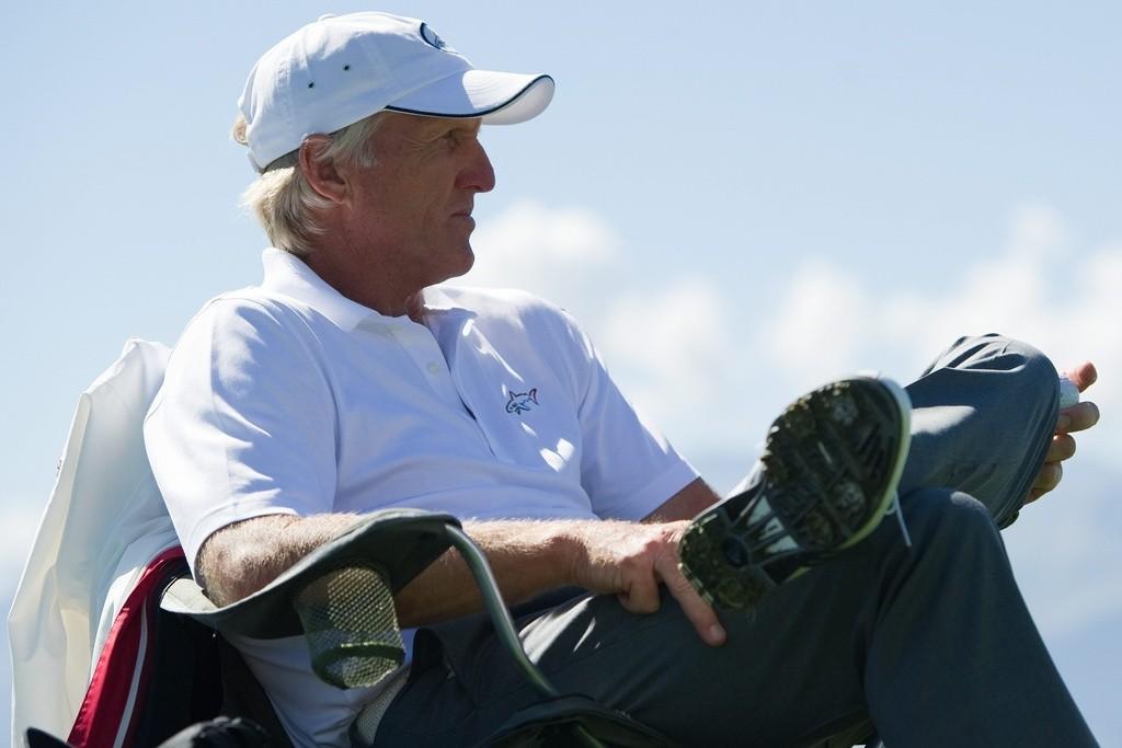 Greg Norman assistera à la fin du tournoi en spectateur, comme en 1995.