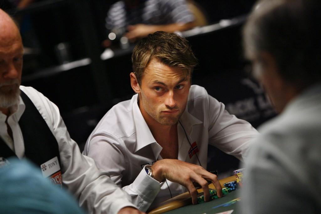 Petter Northug a participé cet été aux World Series de poker, à Las Vegas. Avec le même succès que sur neige? [Keystone - Laura Rauch]