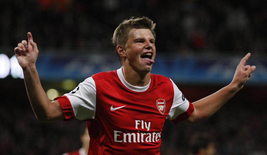 Arshavin et Arsenal se sont bien amusés.... [KEYSTONE - Kirsty Wigglesworth]