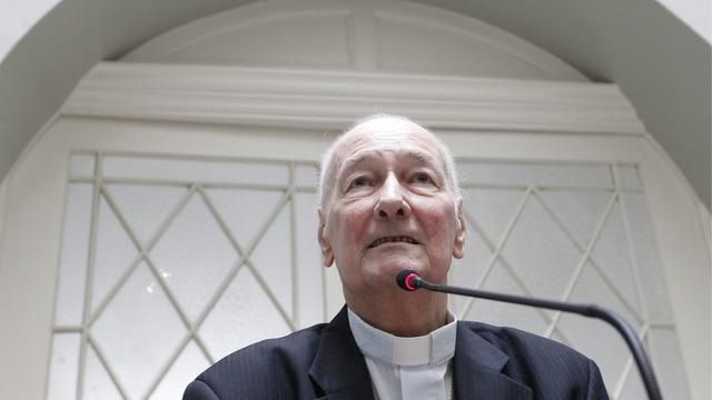 Mgr Bernard Genoud a tenu les rênes du diocèse de Lausanne, Genève et Fribourg jusqu'à la fin. [peter klaunzer]