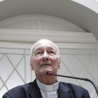 Mgr Bernard Genoud a tenu les rênes du diocèse de Lausanne, Genève et Fribourg jusqu'à la fin. [peter klaunzer]
