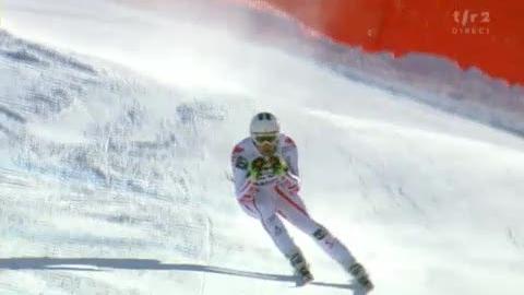 Ski alpin / Coupe du monde : L'Autrichien Romed Baumann s'intercale entre deux Suisses à la 2e place de la descente de Val Gardena.