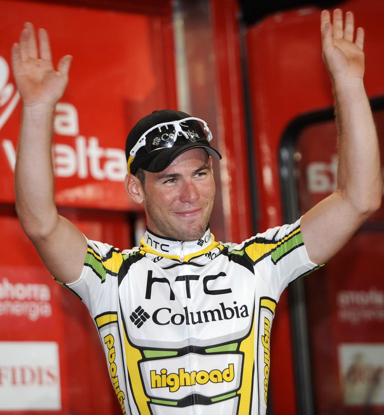 Mark Cavendish, 2e à Marbella, reste devant au général. [REUTERS - � Felix Ausin Ordonez / Reuters]