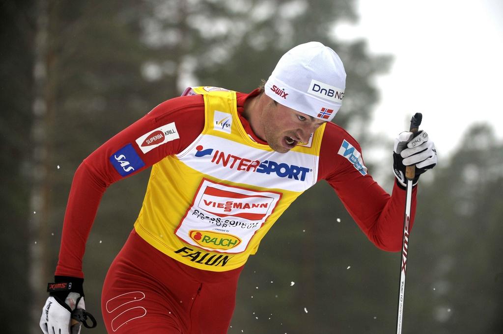 Malgré son impressionnant palmarès, Northug n'a pas remporté le Tour de Ski. [KEYSTONE - Anders Wiklund]