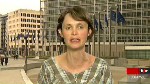 Doris Leuthard à Bruxelles: commentaires d'Isabelle Ory, en direct de Bruxelles