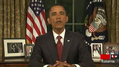 USA: après la guerre en Irak, Barack Obama veut se concentrer sur les affaires intérieures et le rétablissement de l'économie