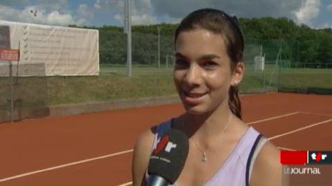 Portrait de Gaëlle Rey, espoir du tennis suisse
