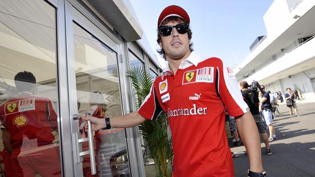 Fernando Alonso est arrivé très décontracté à Suzuka.